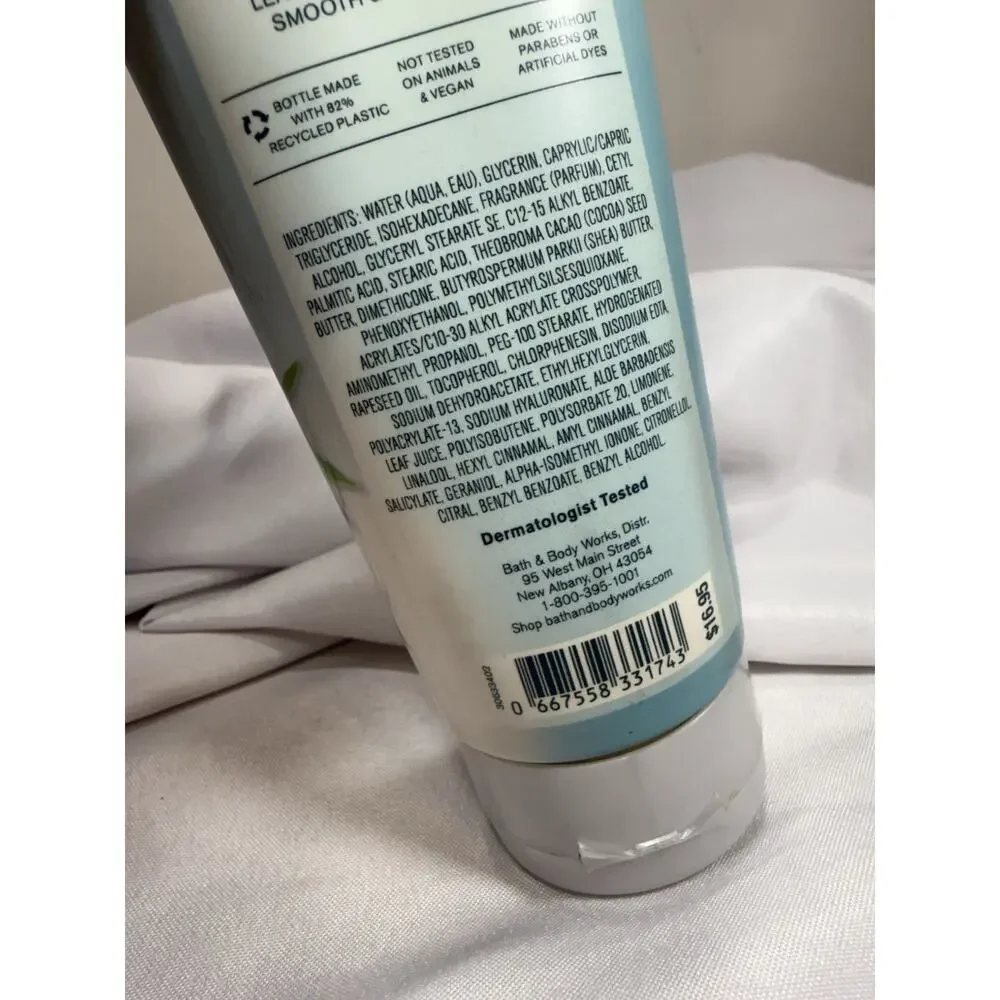 NEW Bath & and Body HTF Works Juniper Breeze 8 oz Body Cream Discontinued